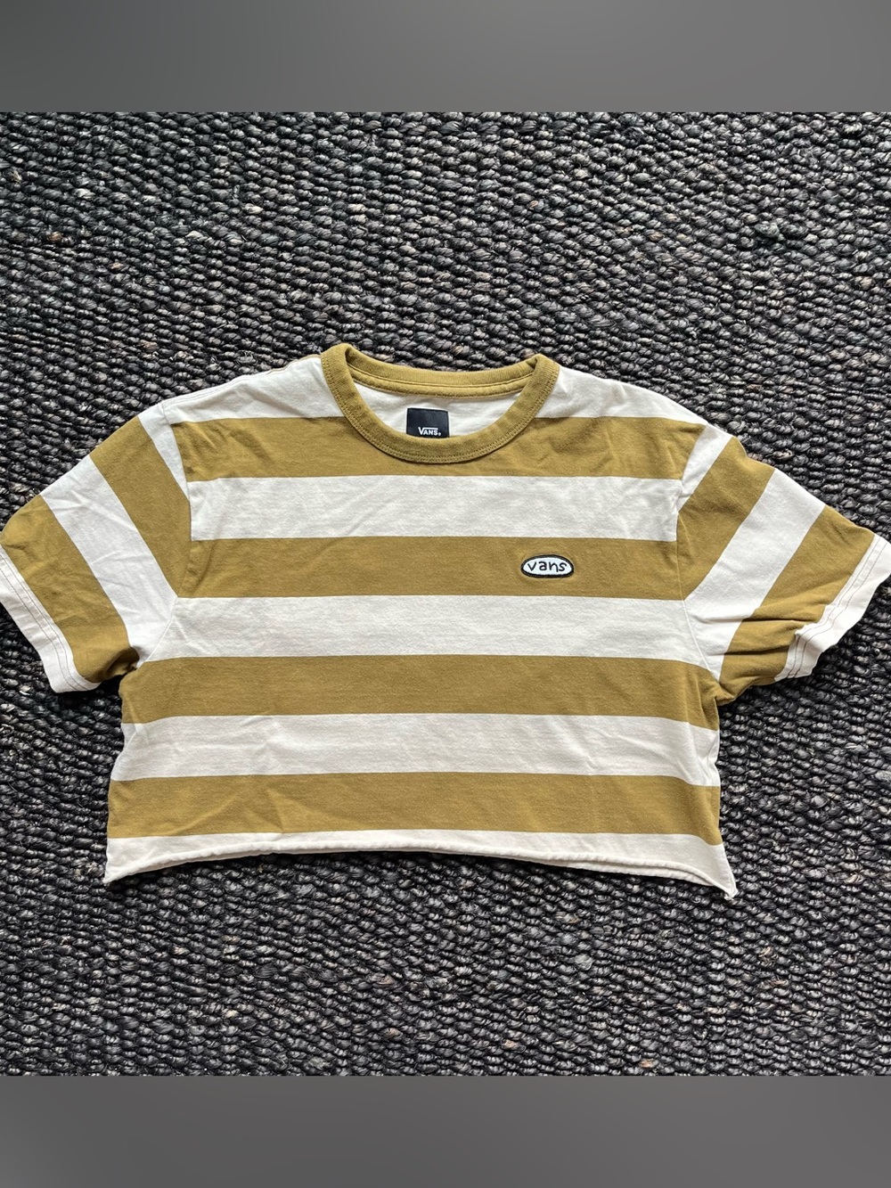 Vans Raw Cropped Tee